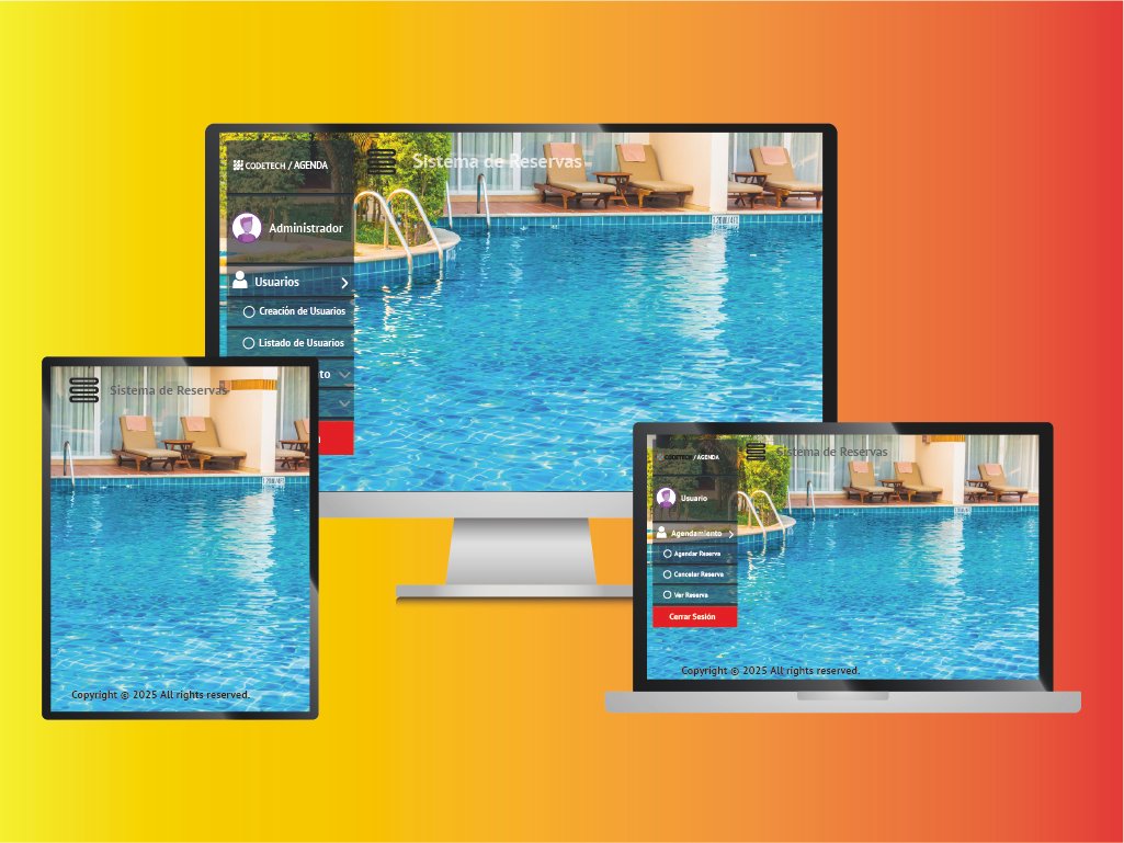 Sistema de reservas para conjunto residencial piscina salón social BBQ Bogotá